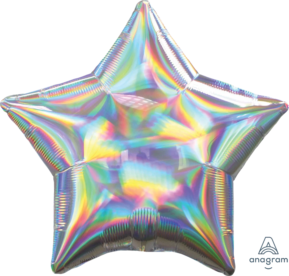 Étoile - Argent Iridescent- 18"