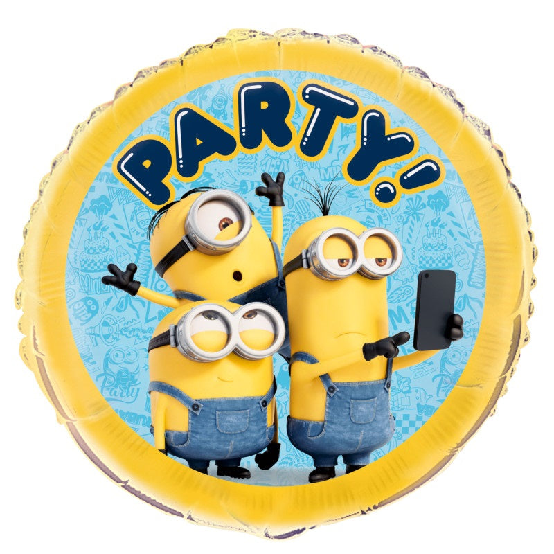 Ballon en aluminium 18po - Minions
