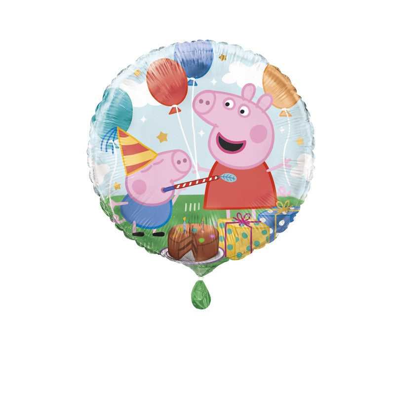 Ballon en aluminium de 18po - Peppa pig