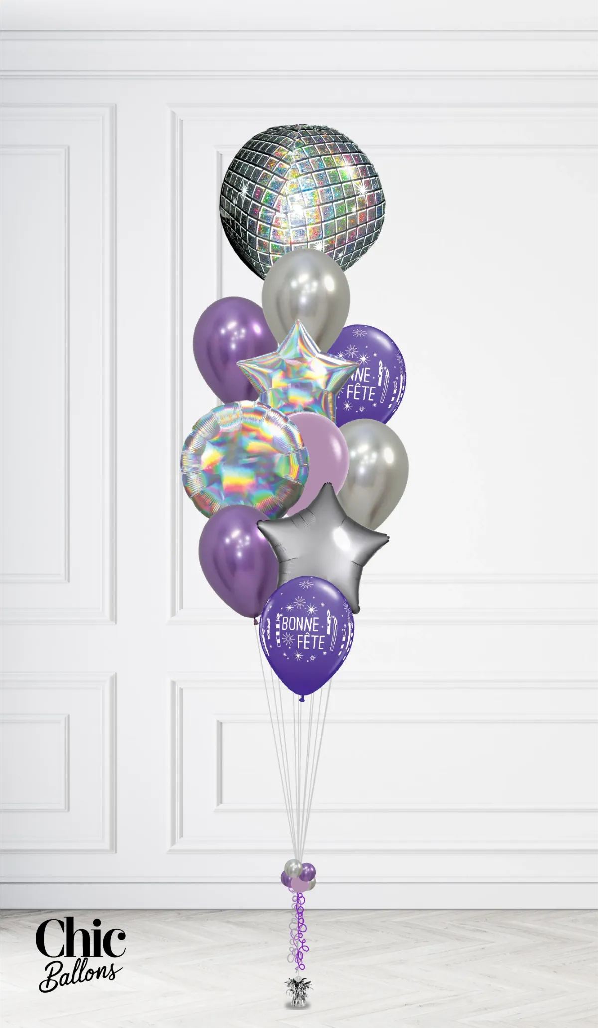 Bouquet de ballons - Disco