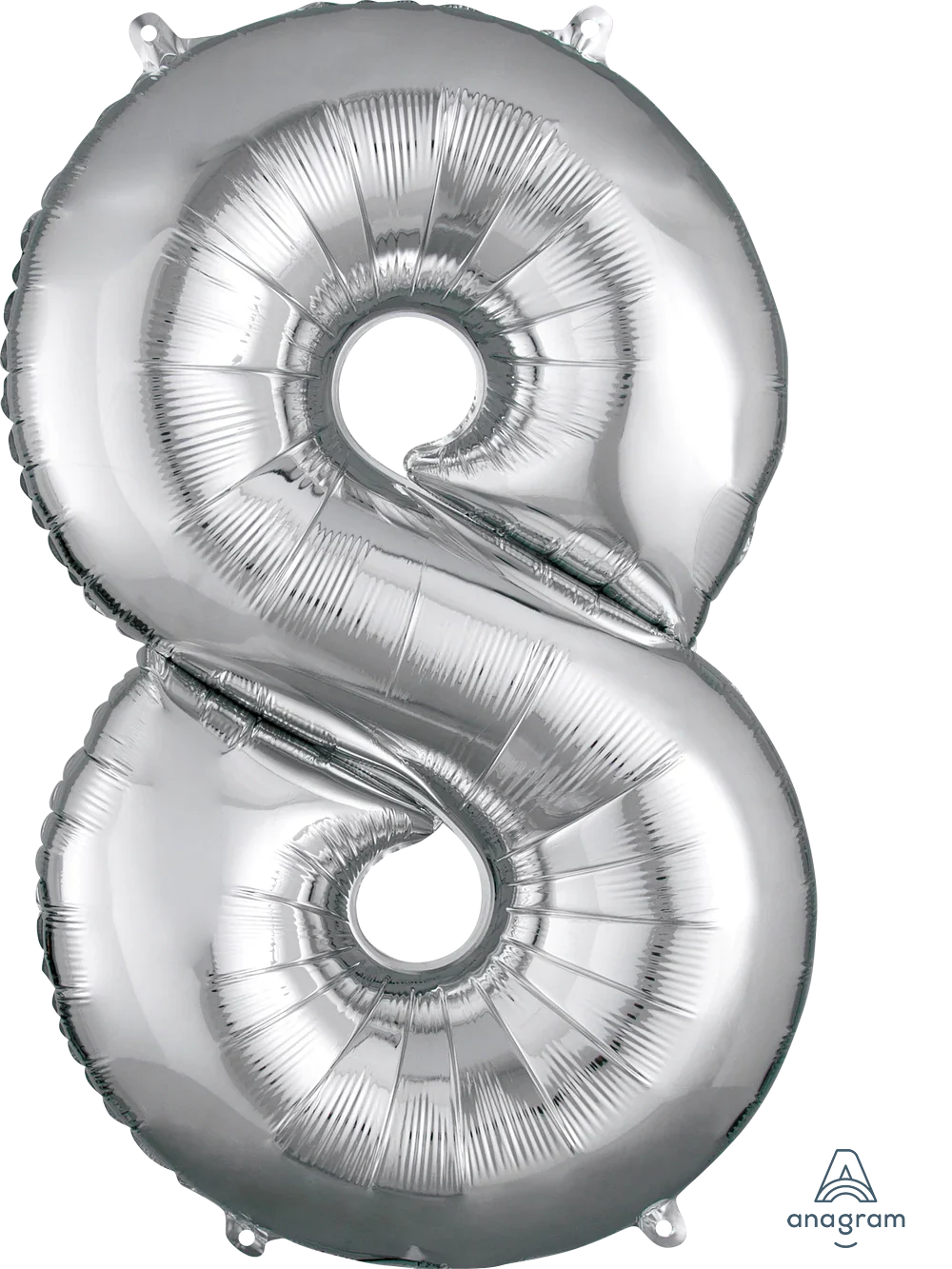 Nombre #8 silver #8 argent - 34"