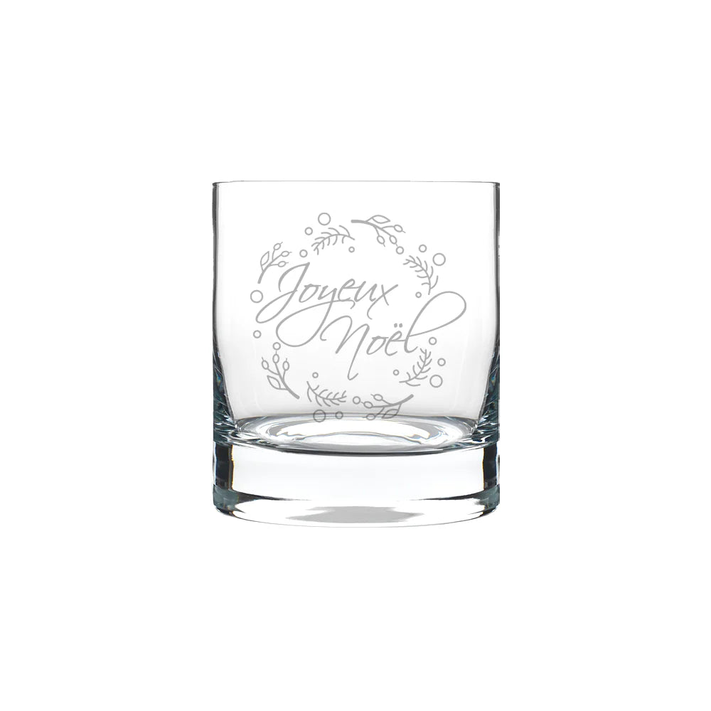 Joyeux Noël - Verre old fashion