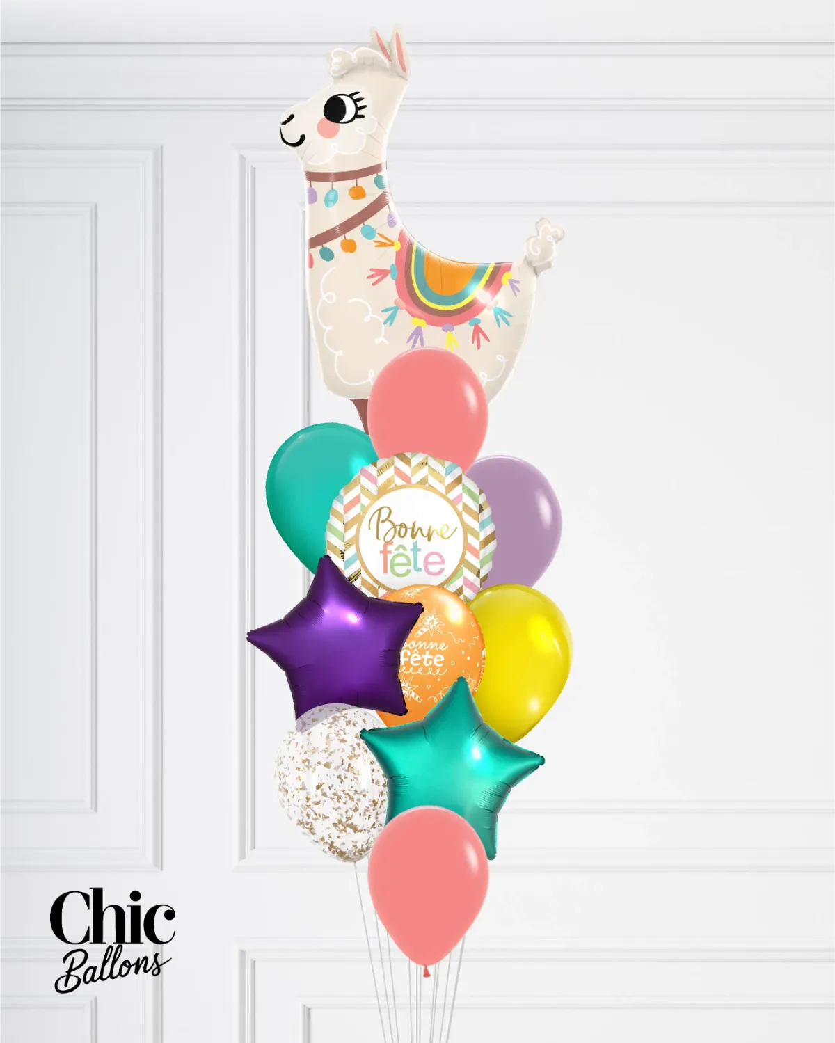 Bouquet de ballons - Lama