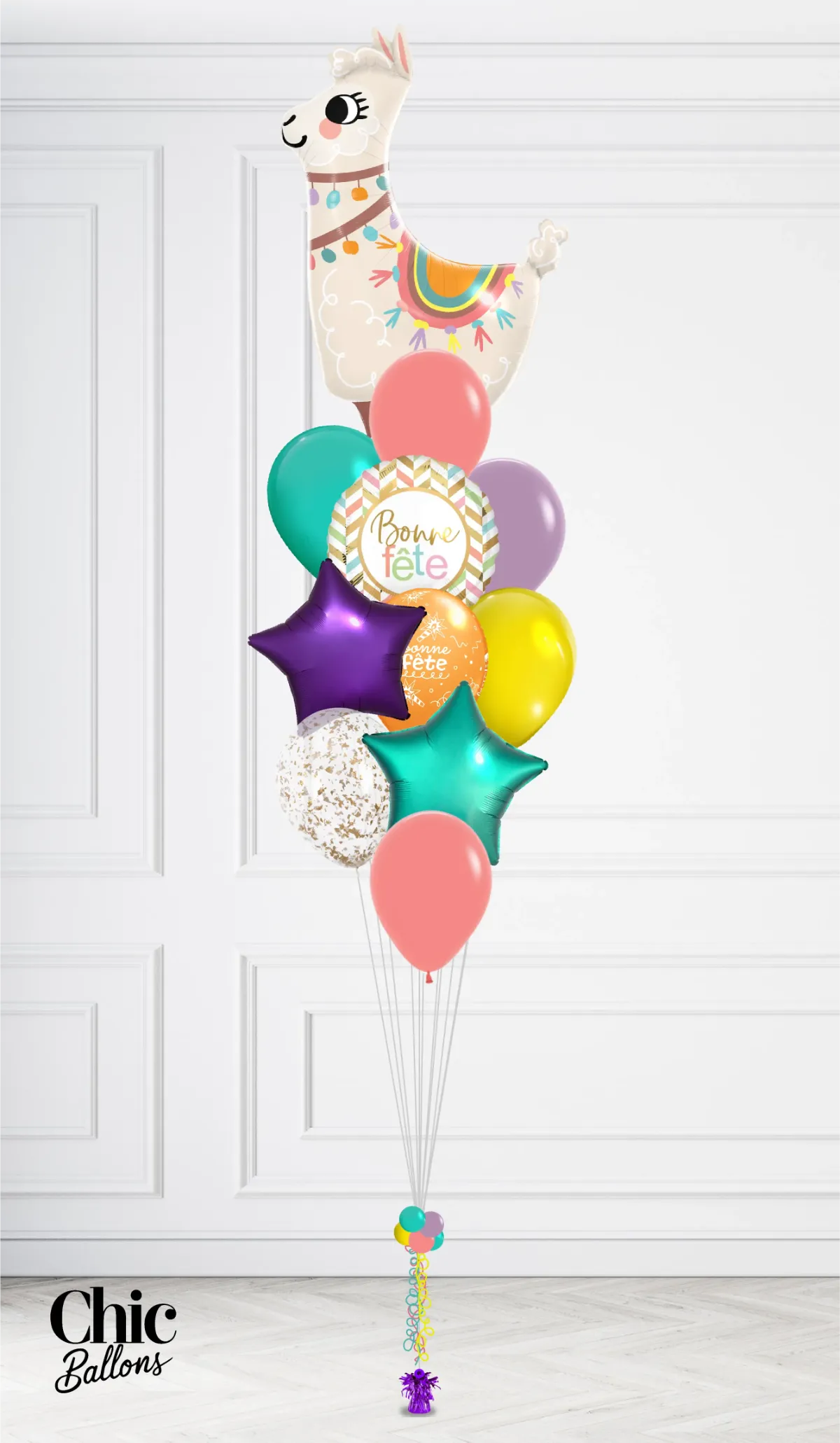 Bouquet de ballons - Lama