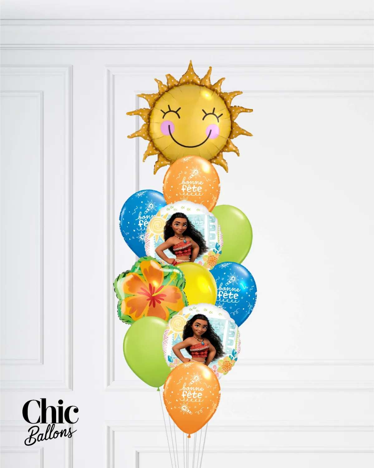 Bouquet de ballons - Moana