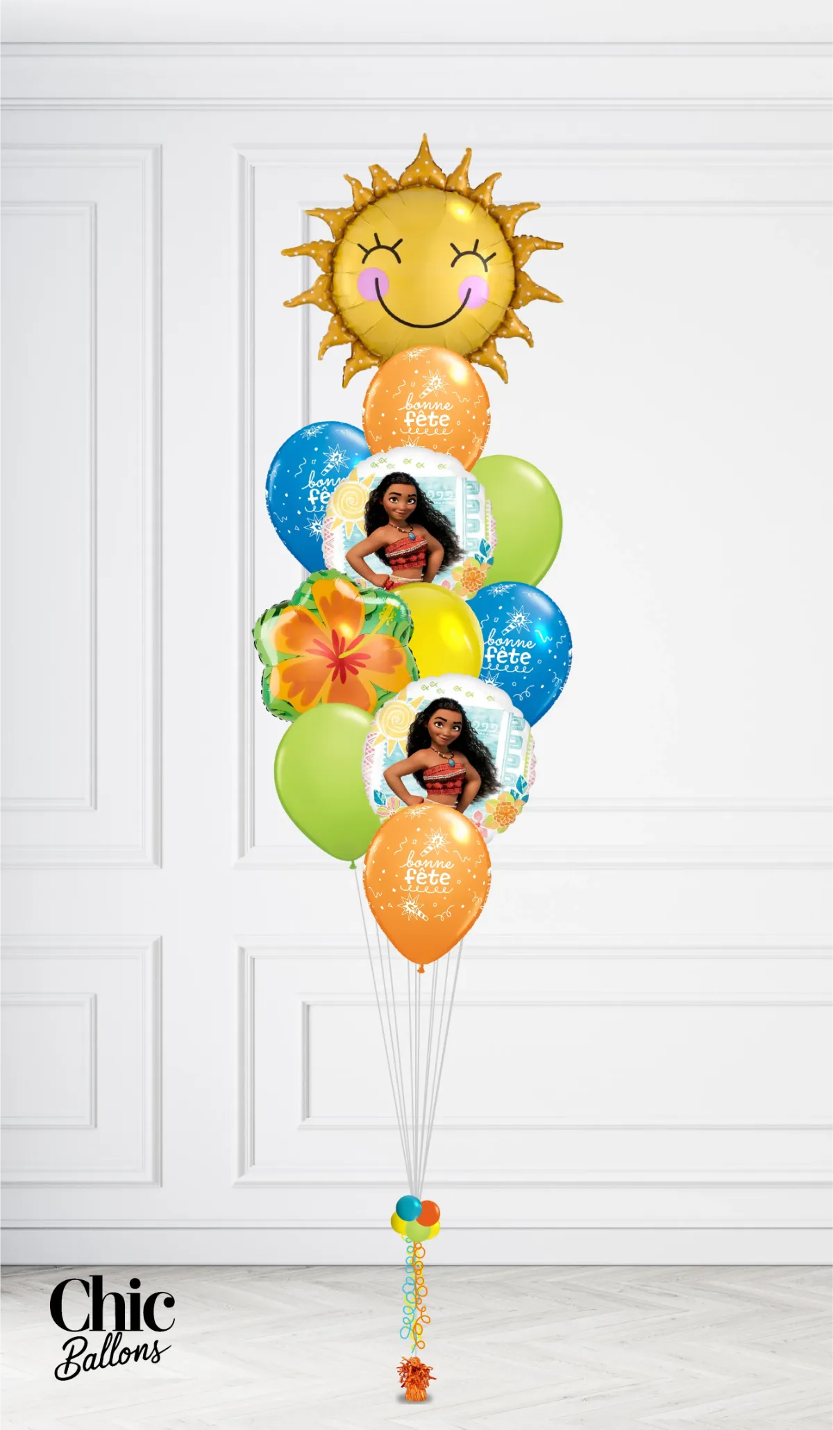 Bouquet de ballons - Moana
