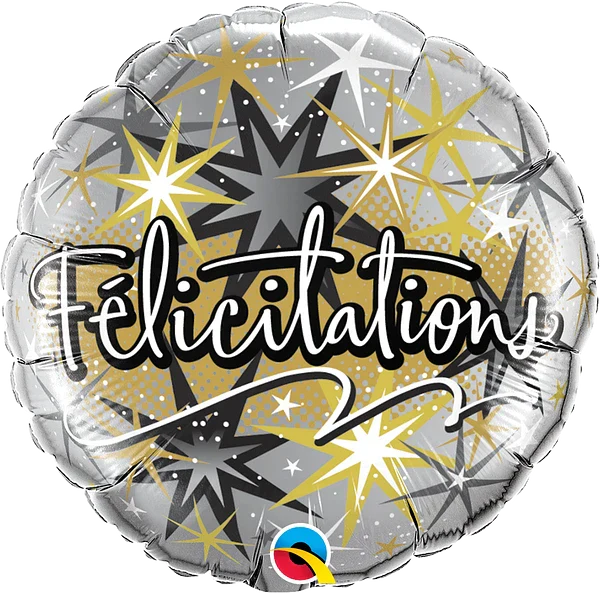 Felicitations eclat - 18"