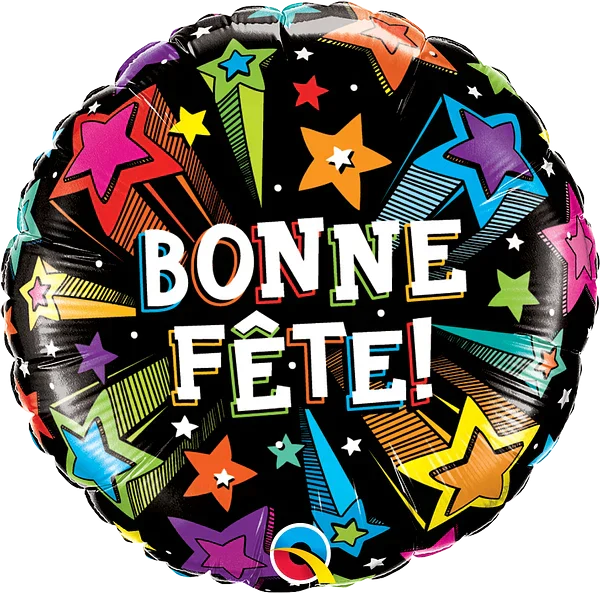 Bonne fête étoiles filantes - 18"