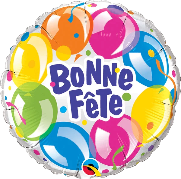 Bonne fête ballons - 18"