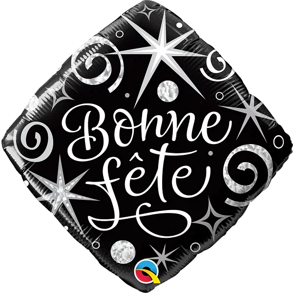 Bonne fête éclats 18" dmd - 18"