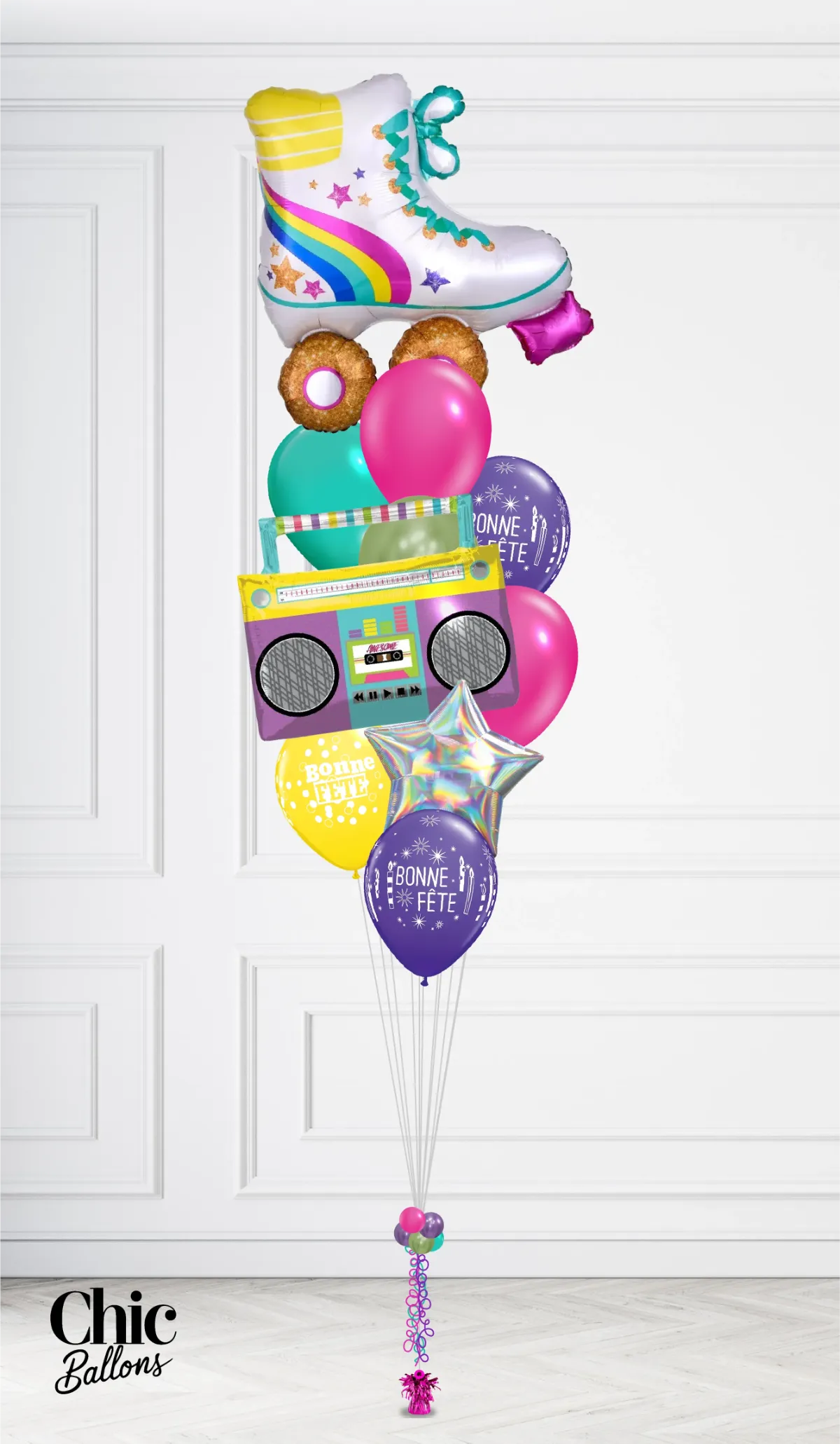 Bouquet de ballons - Année 80