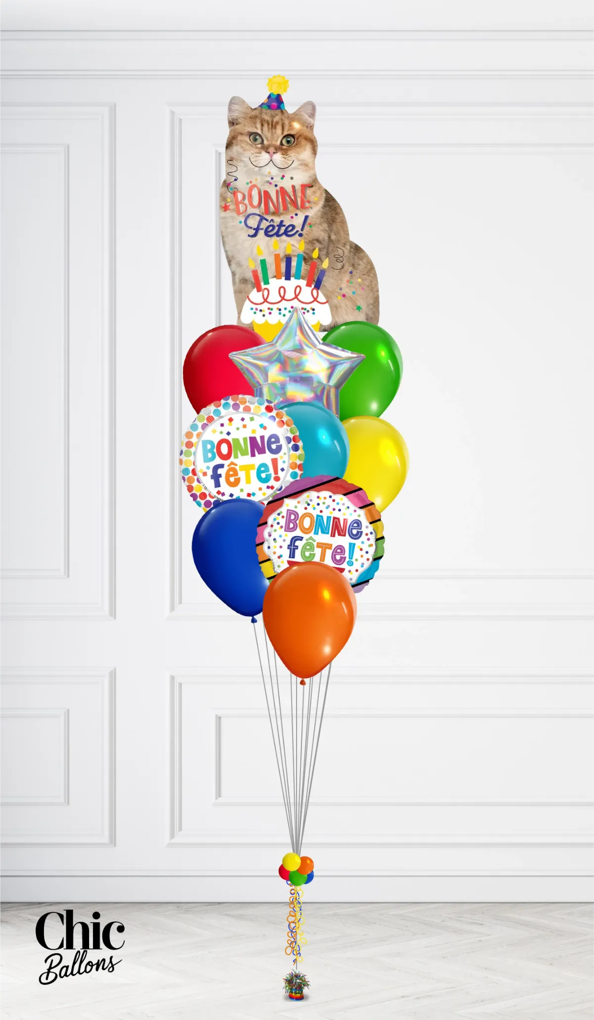 Bouquet de ballons - Chatfête
