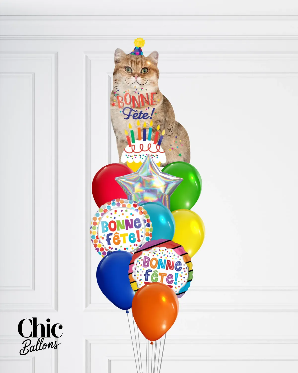 Bouquet de ballons - Chatfête