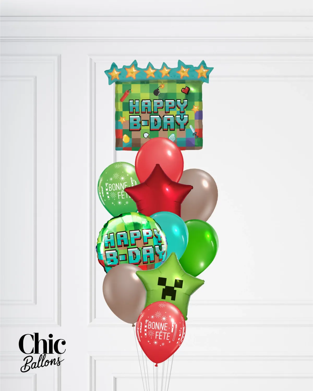 Bouquet de ballons - Minecraft
