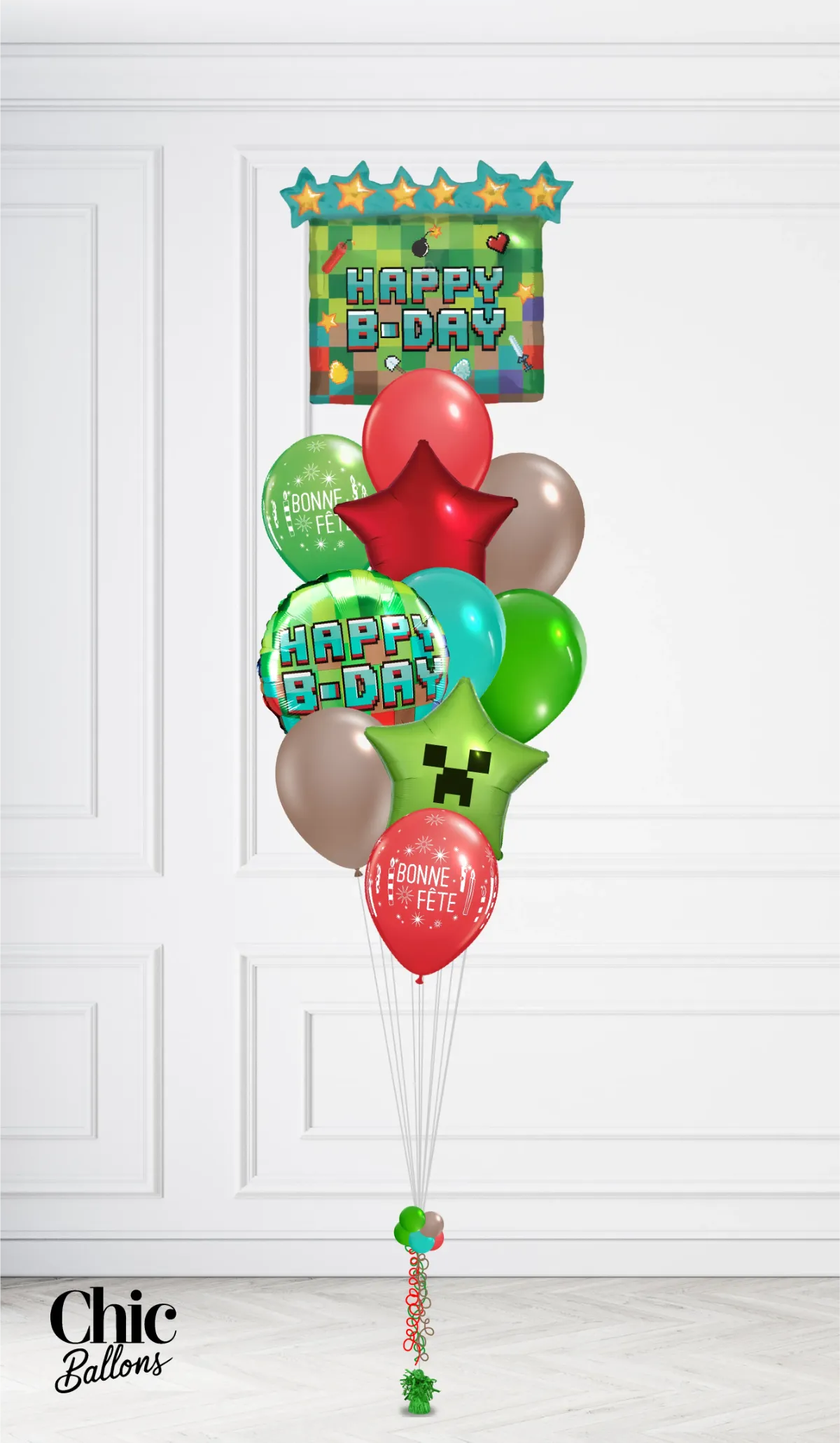 Bouquet de ballons - Minecraft