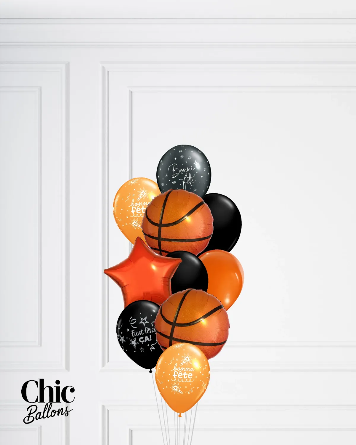 Bouquet de ballons - Basketball