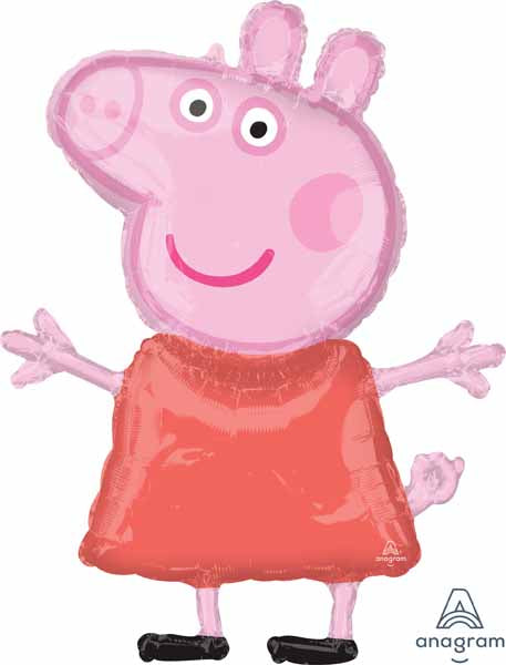 Ballon en aluminium de 32po - Peppa pig