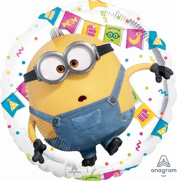 Ballon en aluminium de 18" - Minions