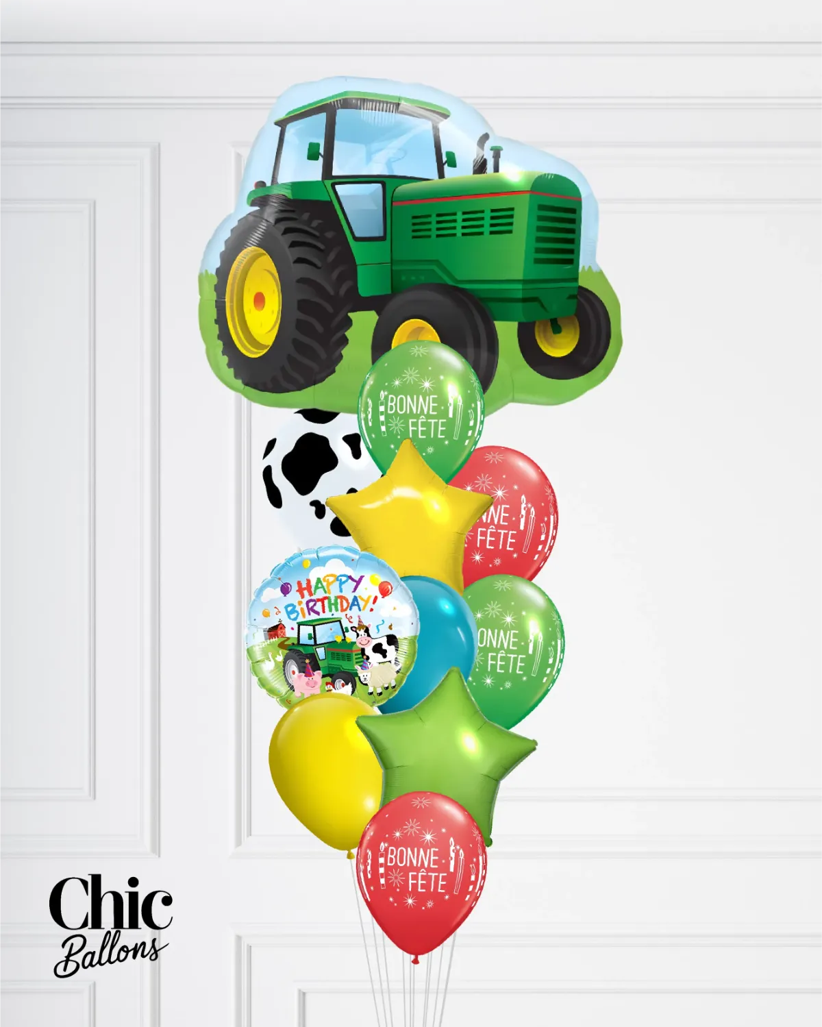 Bouquet de ballons - Ferme