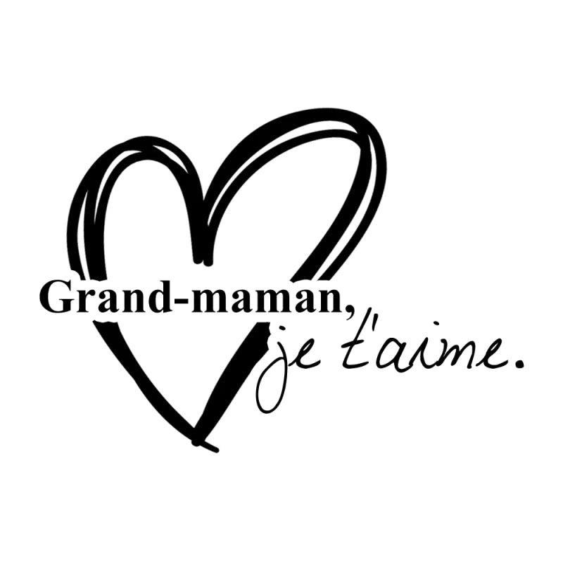 Grand-Maman, je t'aime - Tasse à café