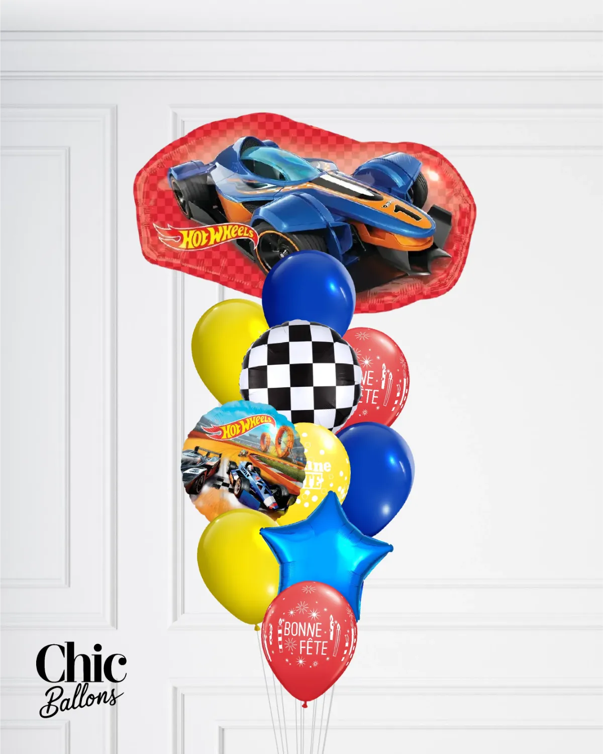 Bouquet de ballons - Hot Wheel