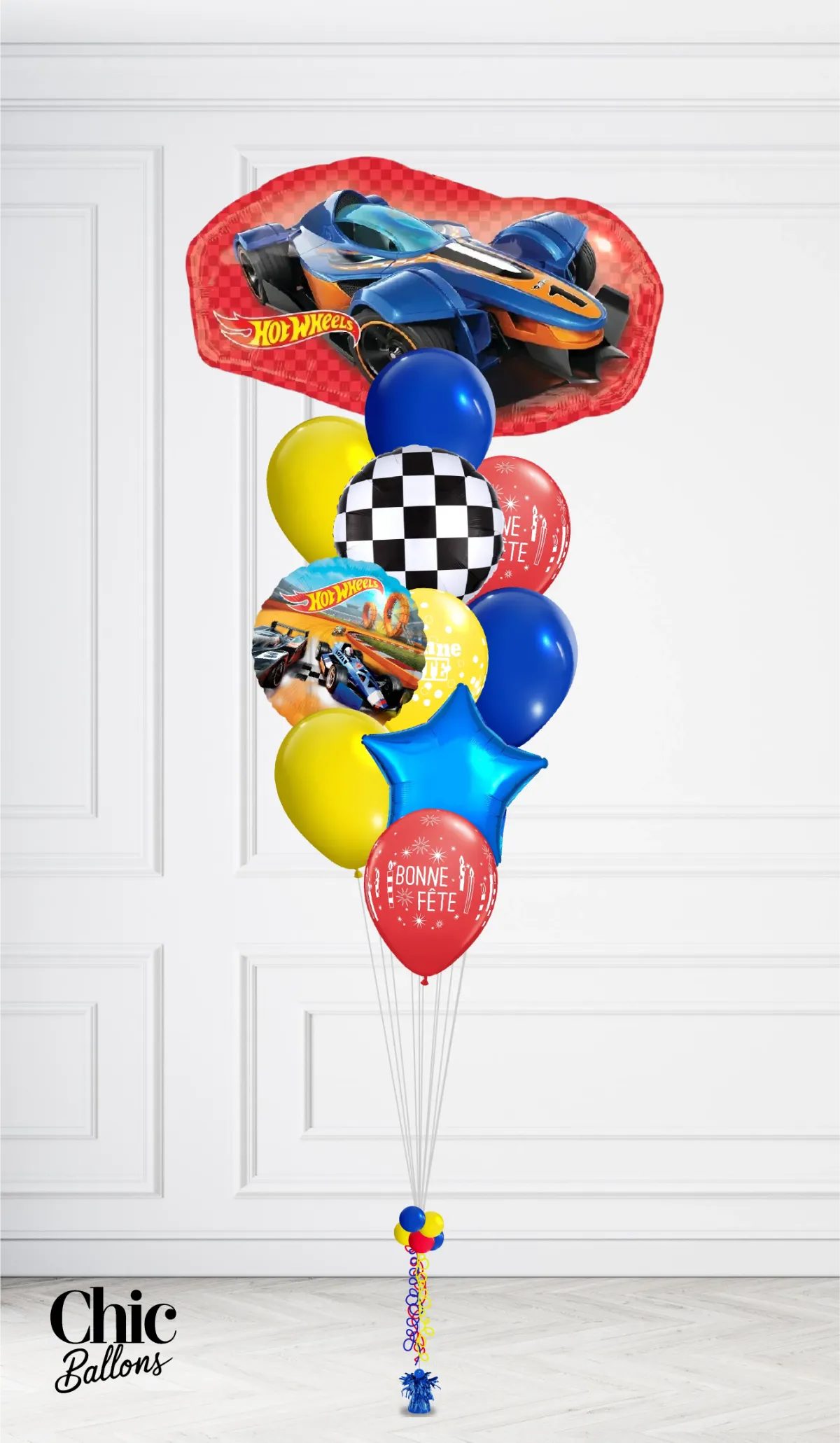 Bouquet de ballons - Hot Wheel