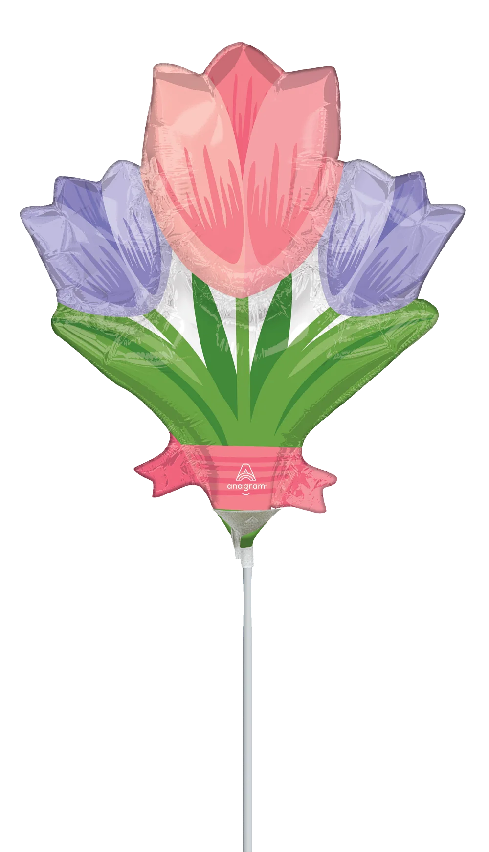 Fleurs sur bâton - 9"