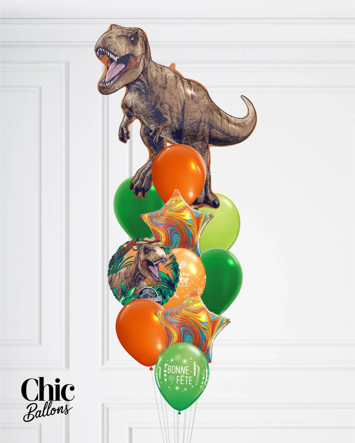 Bouquet de ballons - Jurassic Park