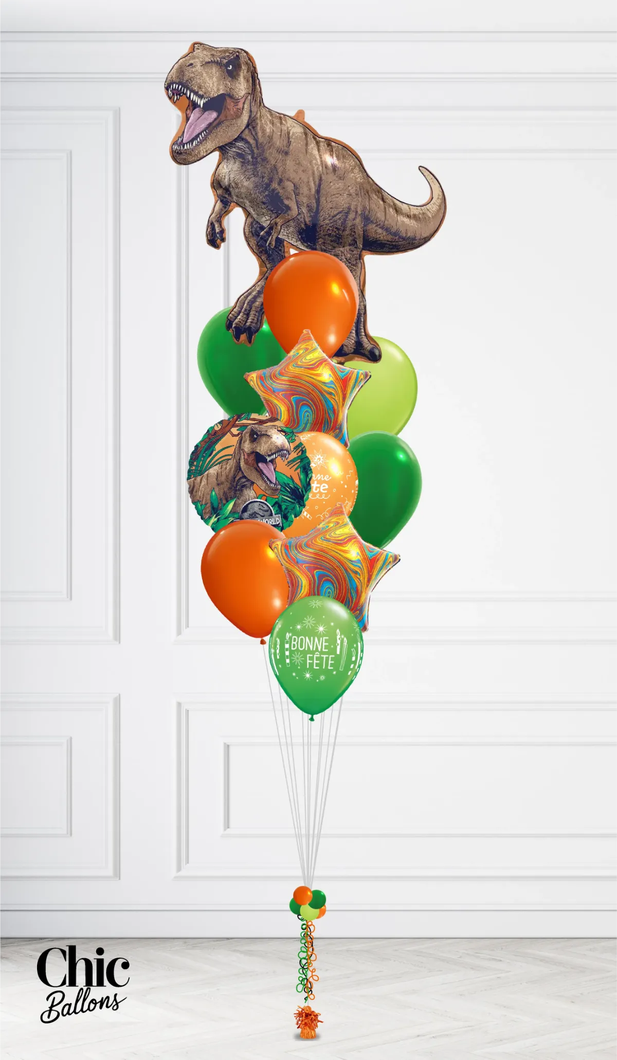 Bouquet de ballons - Jurassic Park