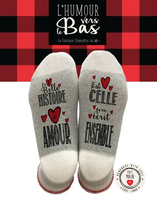 Bas delaine "La Belle Histoire D'amour"