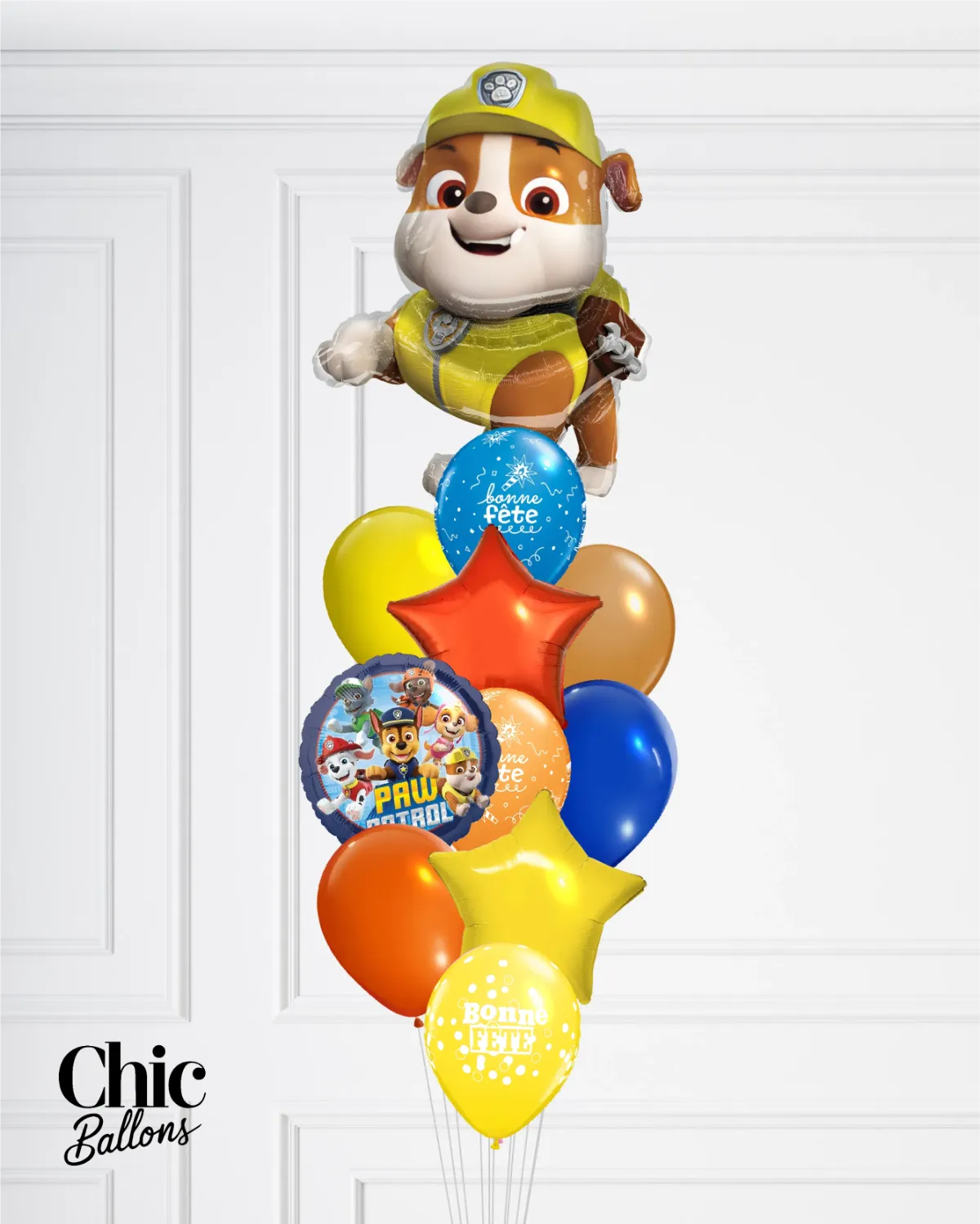 Bouquet de ballons - Pat'Patrouille - Ruben