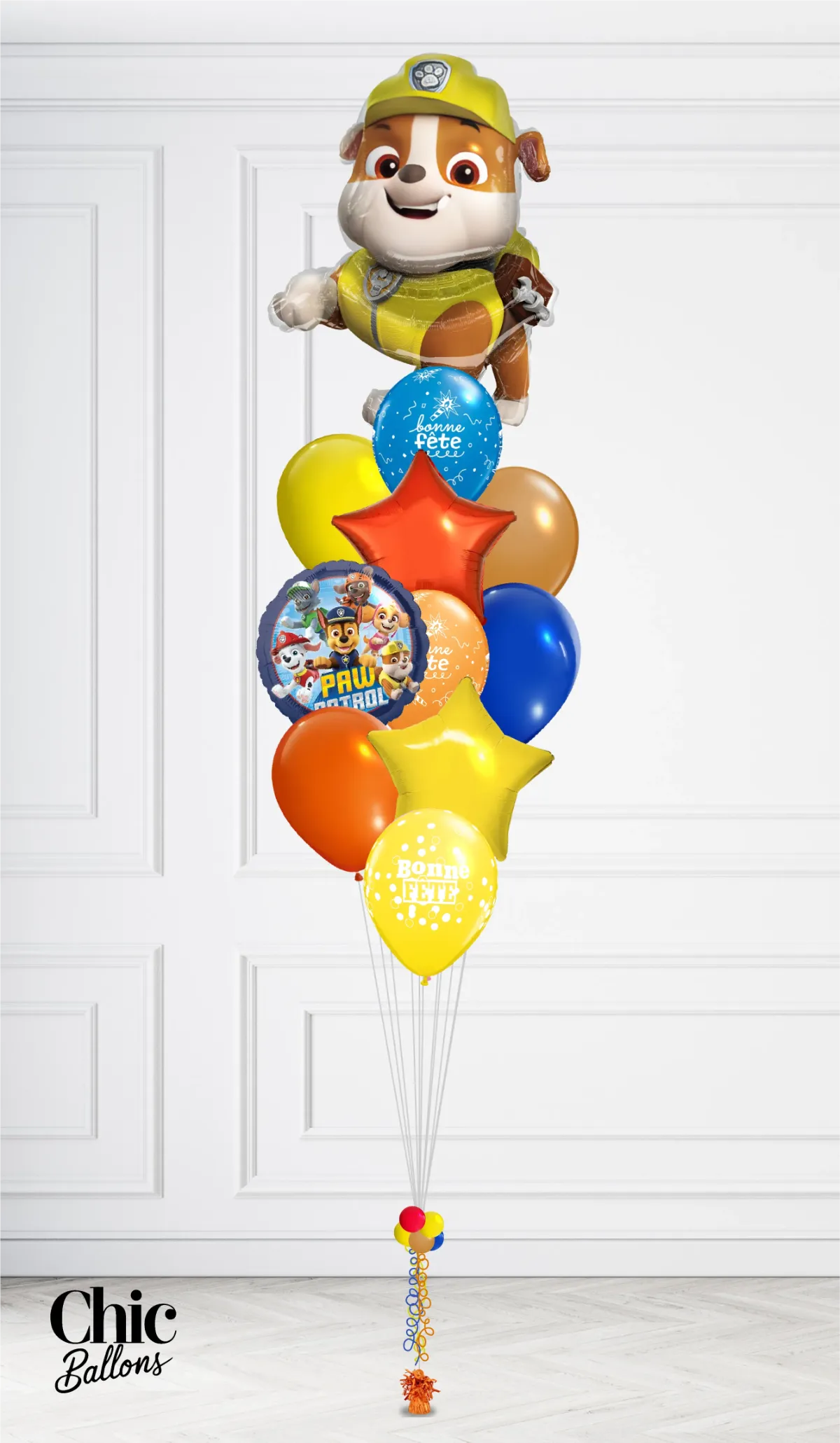 Bouquet de ballons - Pat'Patrouille - Ruben