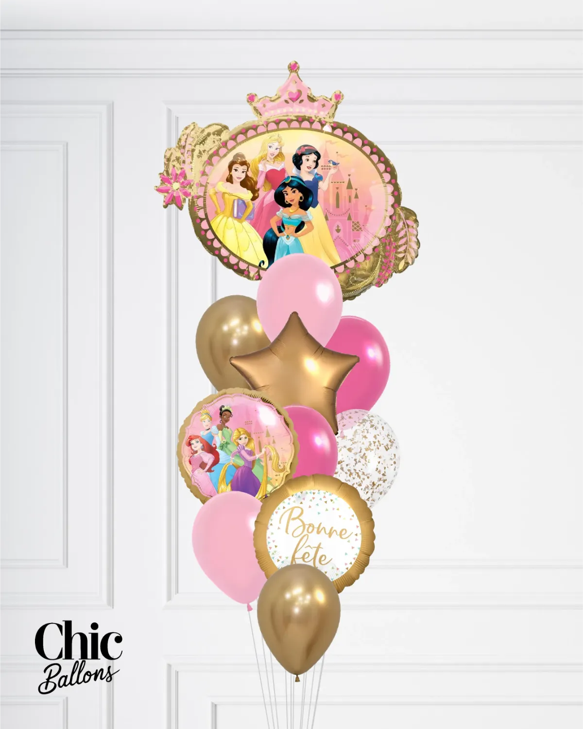 Bouquet de ballons - Princesse