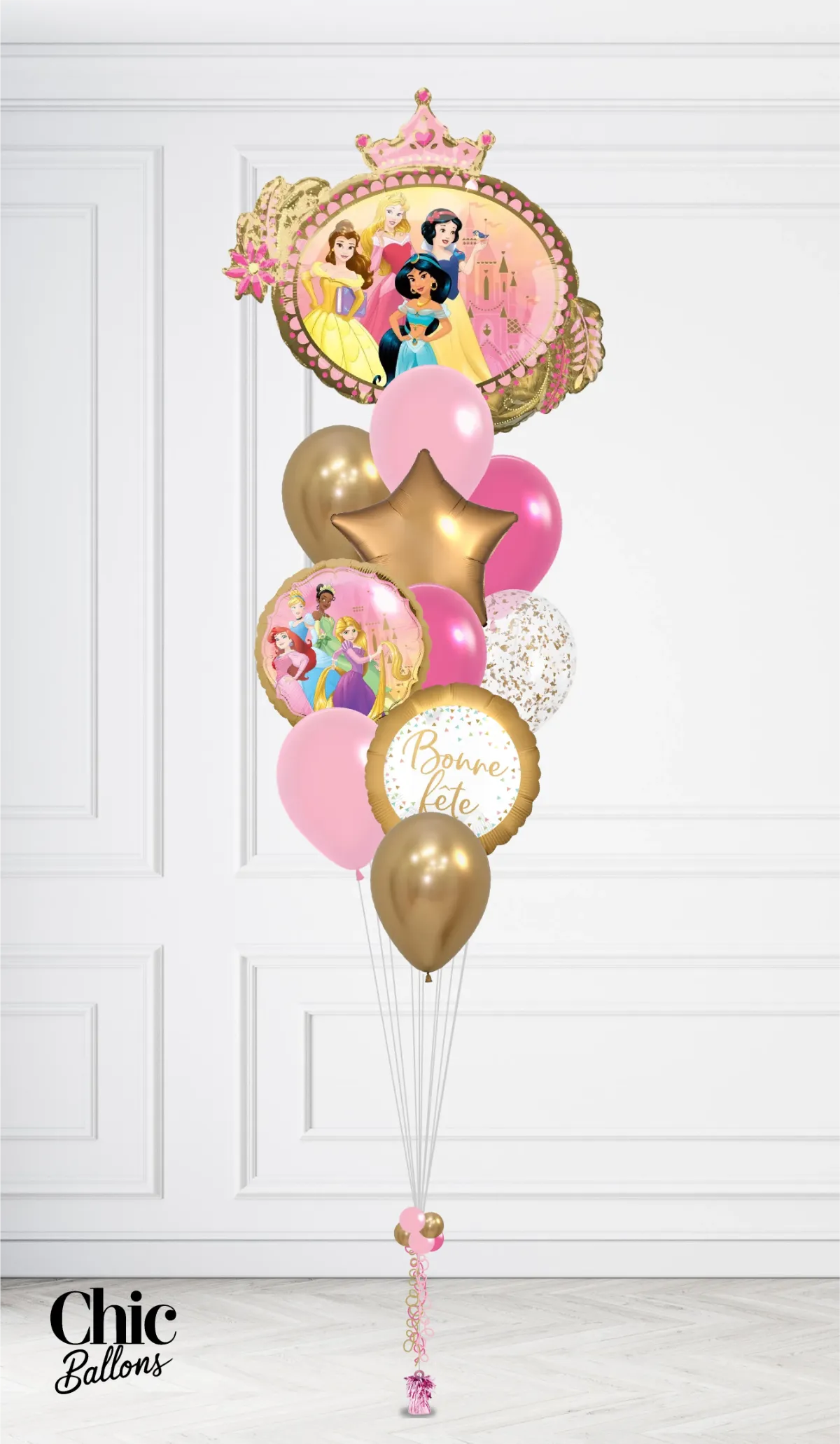 Bouquet de ballons - Princesse