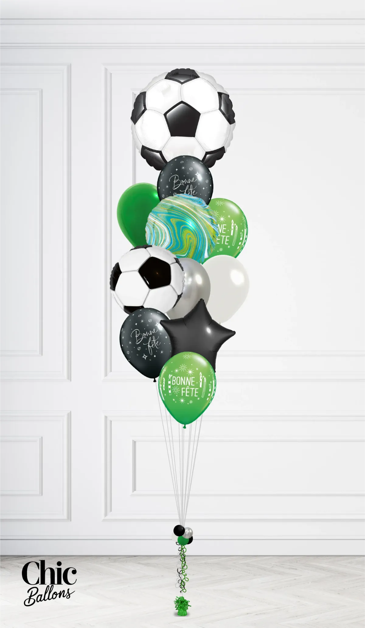Bouquet de ballons - Soccer