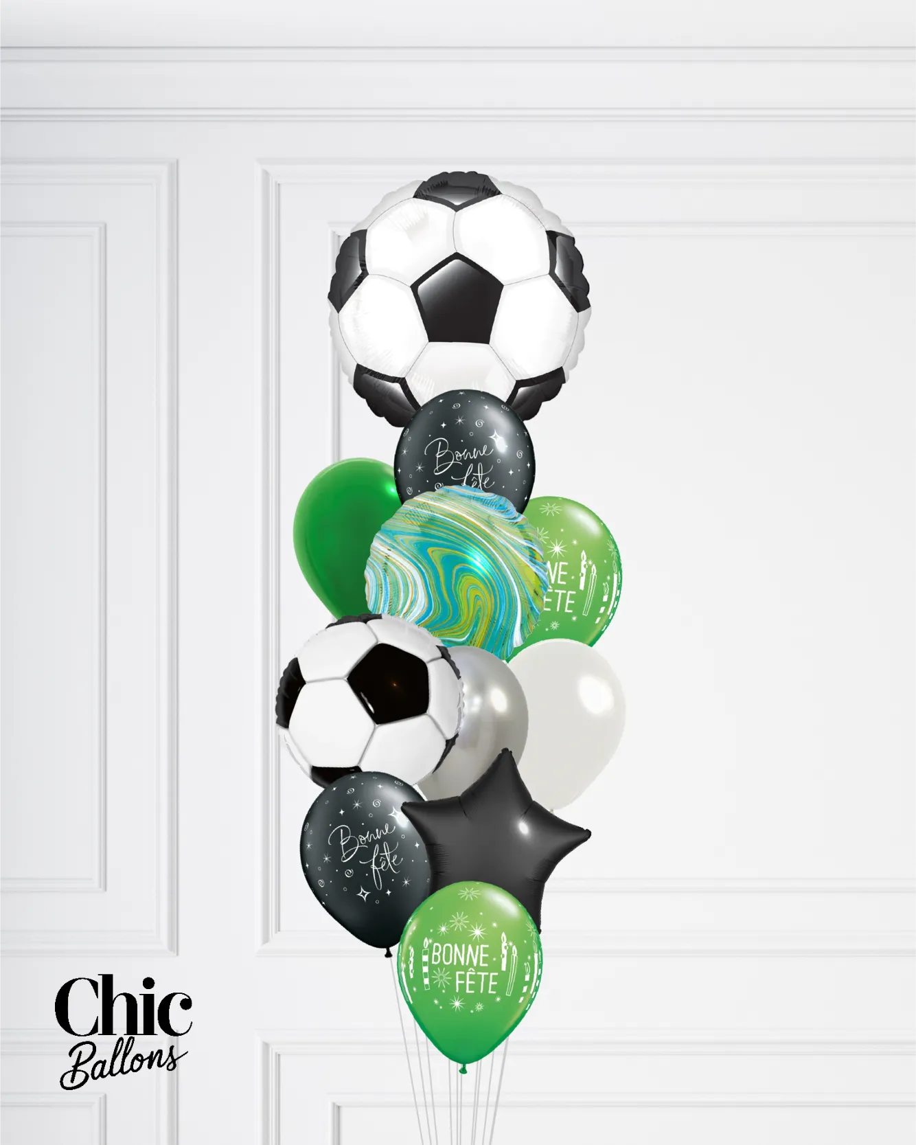 Bouquet de ballons - Soccer