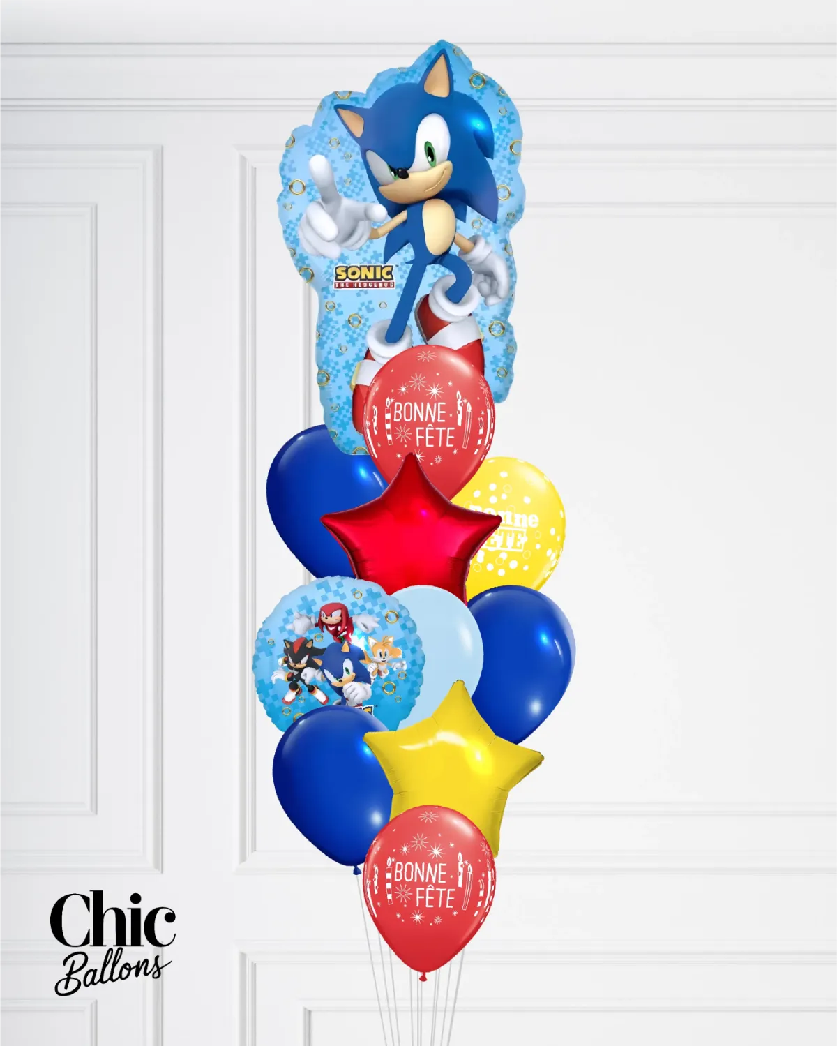 Bouquet de ballons - Sonic