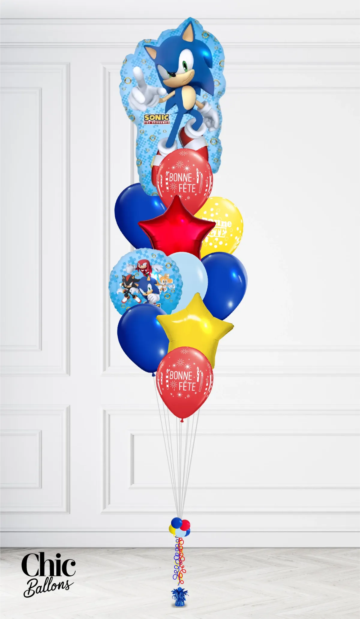 Bouquet de ballons - Sonic