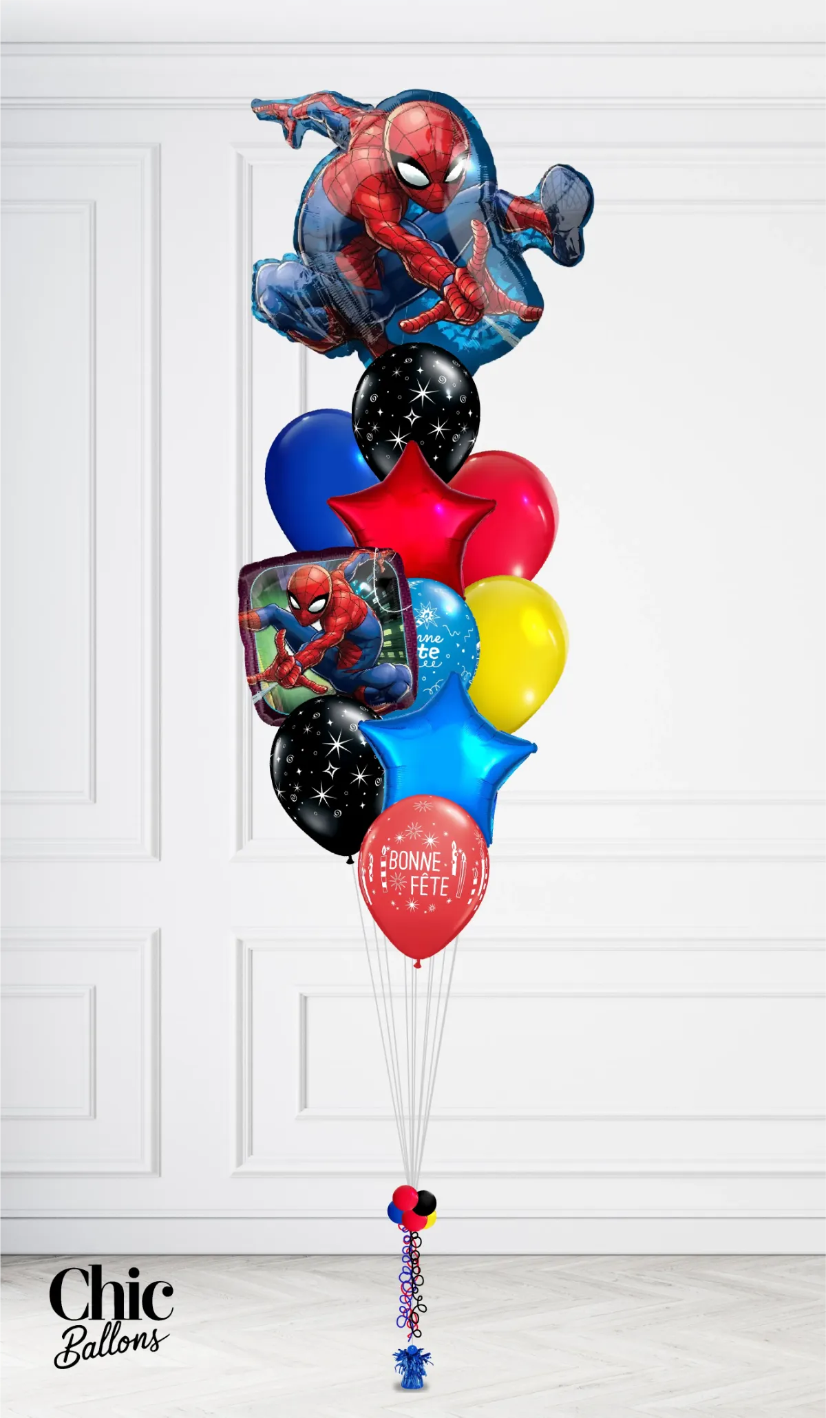Bouquet de ballons - Spider man
